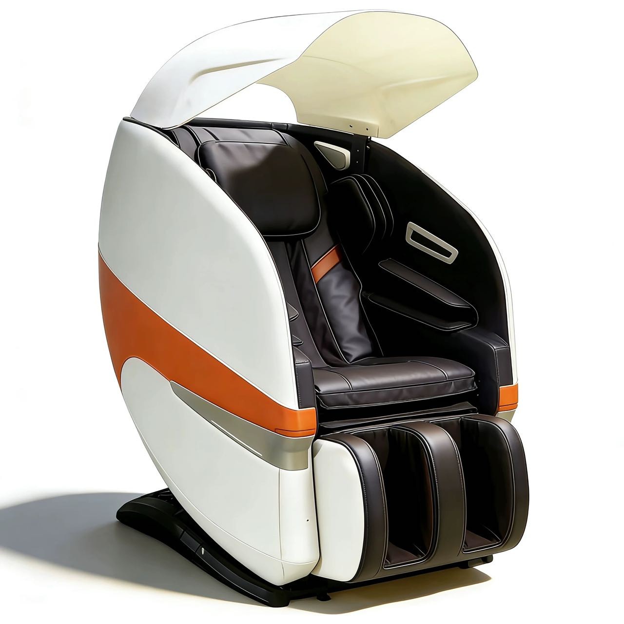 Single massage pod equipment mockup